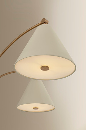 Clive Five Light Chandelier (F3542-PBR/SSD)