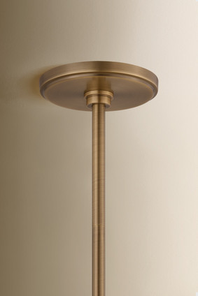 Andersen Three Light Chandelier (F4350-PBR/SSD)