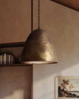 Westrum One Light Pendant (F6416-BRZ)