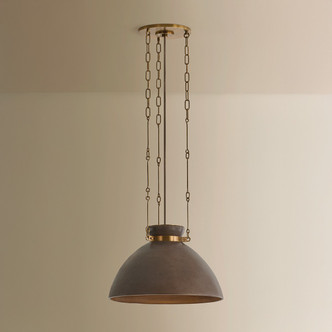 Allston One Light Pendant (F7318-PBR/CMU)