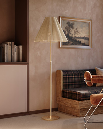 Sonoma One Light Floor Lamp (PFL3464-VGL)