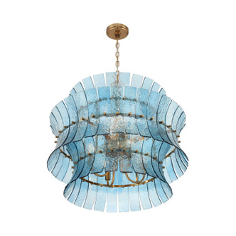 Abigail Eight Light Chandelier (ABI-2005-AG-BL)