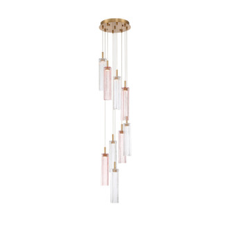 Crystorama - ADD-405-AG-SP - LED Pendant - Addis - Aged Brass