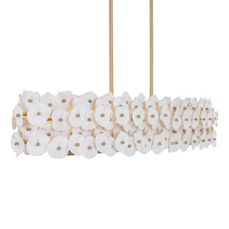 Metropolitan - N1825-732 - Six Light Linear Chandelier - Coastlyn - Legacy Brass