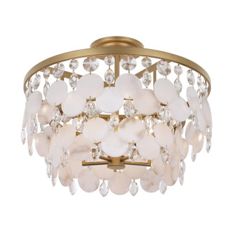 Metropolitan - N1835-870 - Five Light Semi-Flush Mount - Nova Mara - Painted Legacy Brass