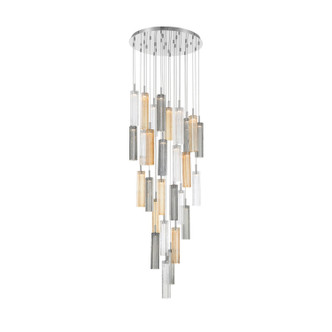 Crystorama - ADD-415-CH-AU - LED Pendant - Addis - Polished Chrome