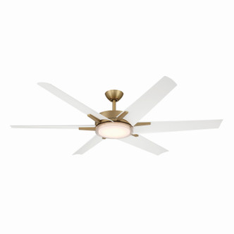Minka Aire - F866L-HBR/ALW - 65 Ceiling Fan - Deco - Heritage Brass