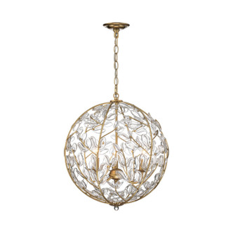 Bridget Three Light Chandelier (BGT-334-SG-CL)