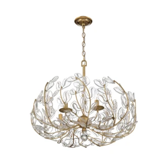 Bridget Five Light Chandelier (BGT-336-SG-CL)