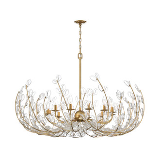 Crystorama - BGT-339-SG-CL - 12 Light Chandelier - Bridget - Soft Gold