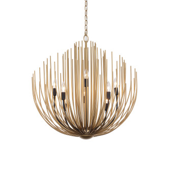 Minka-Lavery - 16209-876 - 12 Light Chandelier - Florenza - Legacy Brass