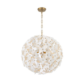 Crystorama - KLN-5206-LG - Six Light Chandelier - Killian - Luxe Gold