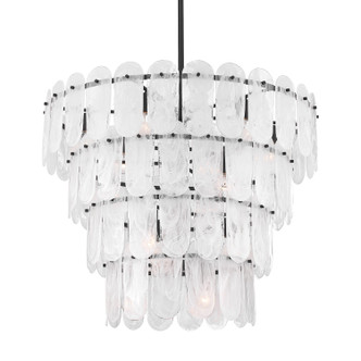 Minka-Lavery - 2250-899 - 15 Light Pendant - Oldmill - Dark Matte Black
