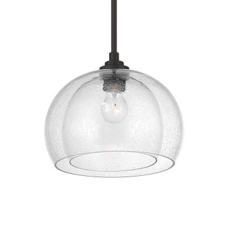 Minka-Lavery - 2725-860 - One Light Convertible Pendant/Semi-Flush Mount - Glint - Dark Bronze