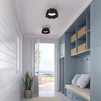 Waveform Three Light Flush Mount (3955-796)