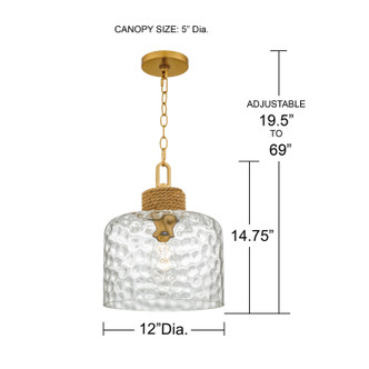Baltic One Light Pendant (BTC1512BRG)