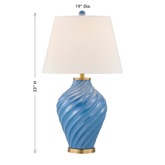 Viola One Light Table Lamp (11-CD34-BL)