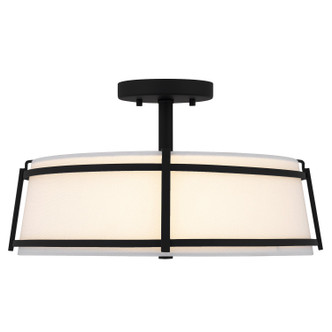 Sloane Three Light Semi-Flush Mount (SLN1716MBK)