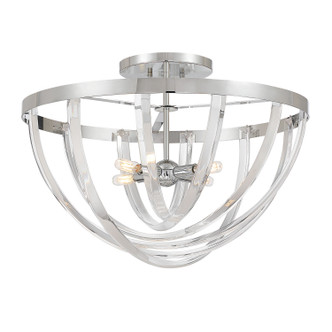 Jennings Four Light Semi-Flush Mount (6-1777-4-11)