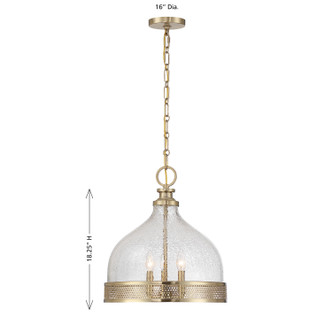 Stern Three Light Pendant (7-3699-3-127)