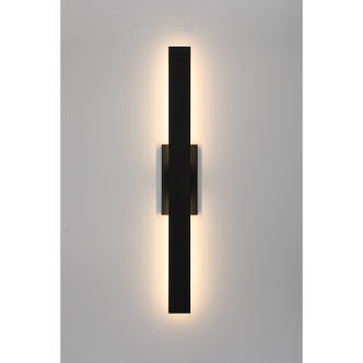 Davis LED Outdoor Wall Lantern (5-136-5CCT-BK)