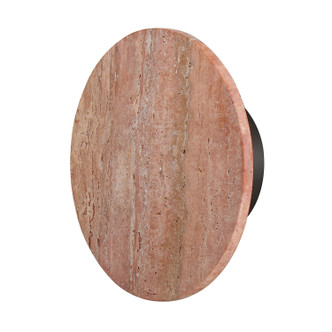 ET2 - E14353-RLGM - LED Wall Sconce - Discus - Rosso Laterite / Gunmetal