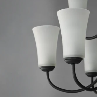 Logan Nine Light Chandelier (10046FTBK)
