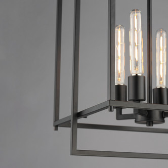 Gridline Four Light Pendant (10412BK)