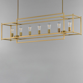 Gridline Seven Light Linear Pendant (10417NAB)
