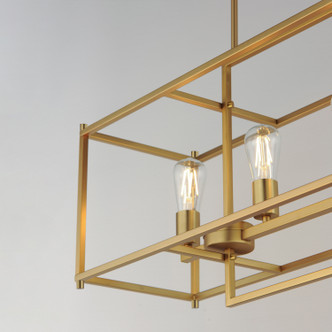 Gridline Seven Light Linear Pendant (10417NAB)