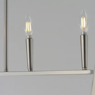 Arden Six Light Linear Pendant (10427SN)