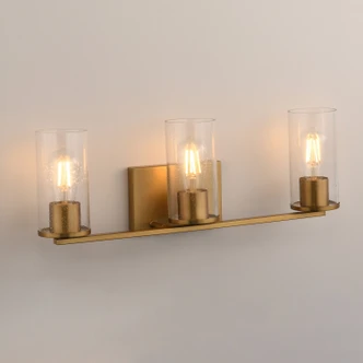 Livingston Three Light Bath Vanity (10463CDNAB)