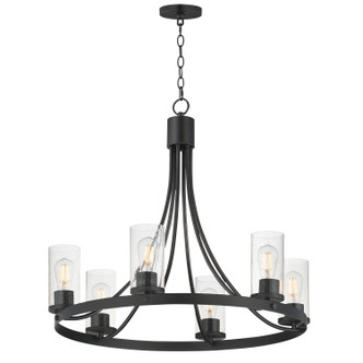 Maxim - 10466CDBK - Six Light Chandelier - Livingston - Black
