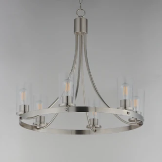 Livingston Six Light Chandelier (10466CDSN)