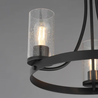 Livingston Three Light Chandelier (10467CDBK)