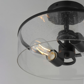 Livingston Two Light Semi-Flush Mount (10469CDBK)