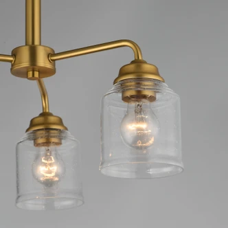 Acadia Three Light Semi-Flush Mount/Chandelier (12260CDNAB)