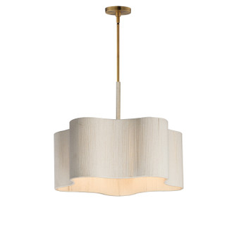 Maxim - 12835OFNAB - Five Light Pendant - Corsica - Natural Aged Brass