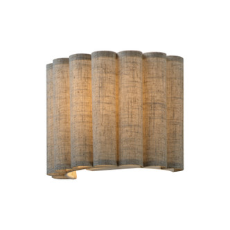 Maxim - 12840OFNAB - One Light Wall Sconce - Penelope - Natural Aged Brass
