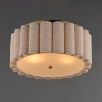 Penelope Two Light Flush Mount (12849OFNAB)