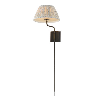 Maxim - 18410BWANB - One Light Wall Sconce - Dunbridge - Weathered Brass
