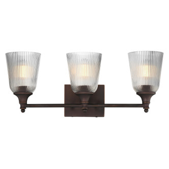 Maxim - 21543CRDBZ - Three Light Bath Vanity - Julip - Dark Bronze