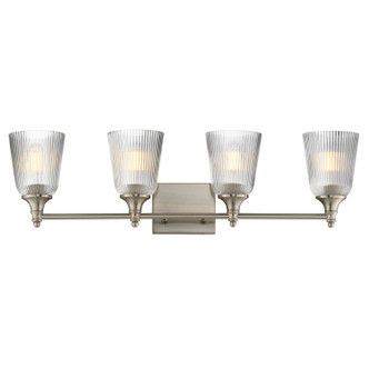 Maxim - 21544CRSN - Four Light Bath Vanity - Julip - Satin Nickel