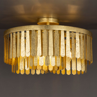Regalia Three Light Semi-Flush Mount (28760GL)