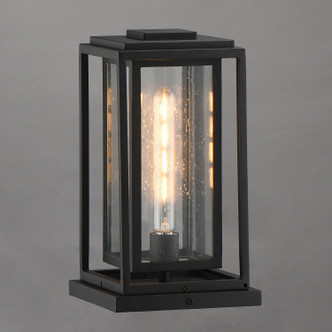 Cabana One Light Deck Lantern (3037CDBK)