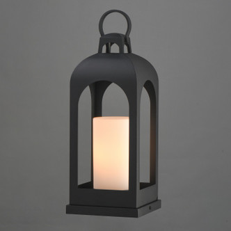 Marrakech One Light Deck Lantern (30899SWBK)