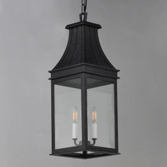 Bramwell VX Three Light Outdoor Pendant (40987TCBKP)