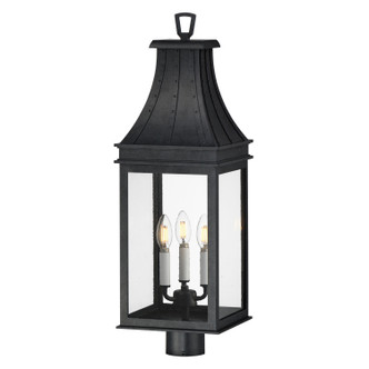 Maxim - 40989TCBKP - Three Light Outdoor Post Mount - Bramwell VX - Black Patina