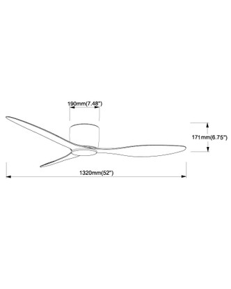 Aeris 52" Ceiling Fan (88313SN)
