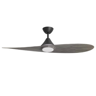 Maxim - 88742WTBKGWD - 56 Ceiling Fan - Surf - Black / Grey Wood